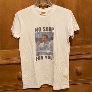Cotton on Seinfeld no soup for you t-shirt